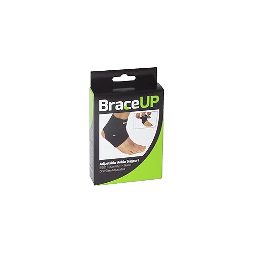 Miniatura 7 de Braceup tobillera ajustable con correas de compresión, antibacteriana, talla única