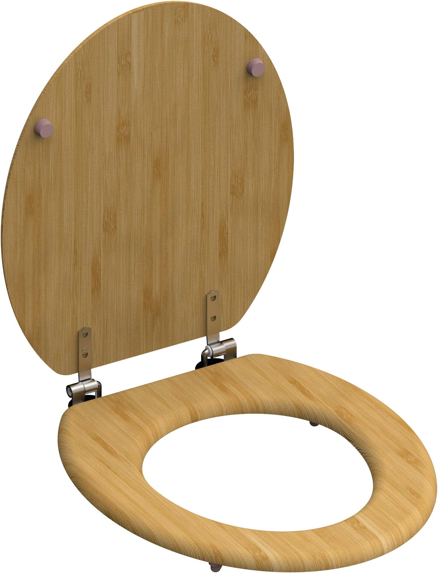 EISL Bamboo EDBA02 Toilet Seat Dark