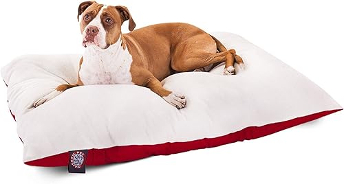 Miniatura 12 de 30 x 40 rectángulo negro Pet perro cama con cubierta lavable extraíble por Majestic Pet Productos Pequeño A mediano, Negro Negro