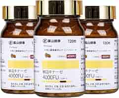Amazon | 富山薬品 ナットウキナーゼ 4000FU 納豆キナーゼ 納豆