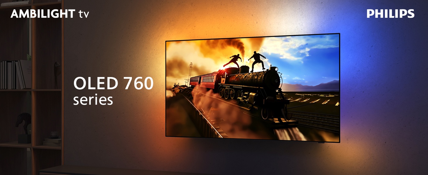 TV OLED Philips Ambilight 77OLED760 194 cm 2025