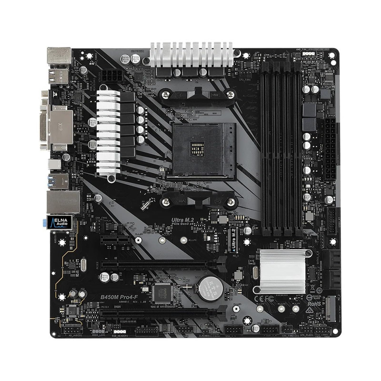 scheda madre Fit For ASROCK B450M Pro4-F