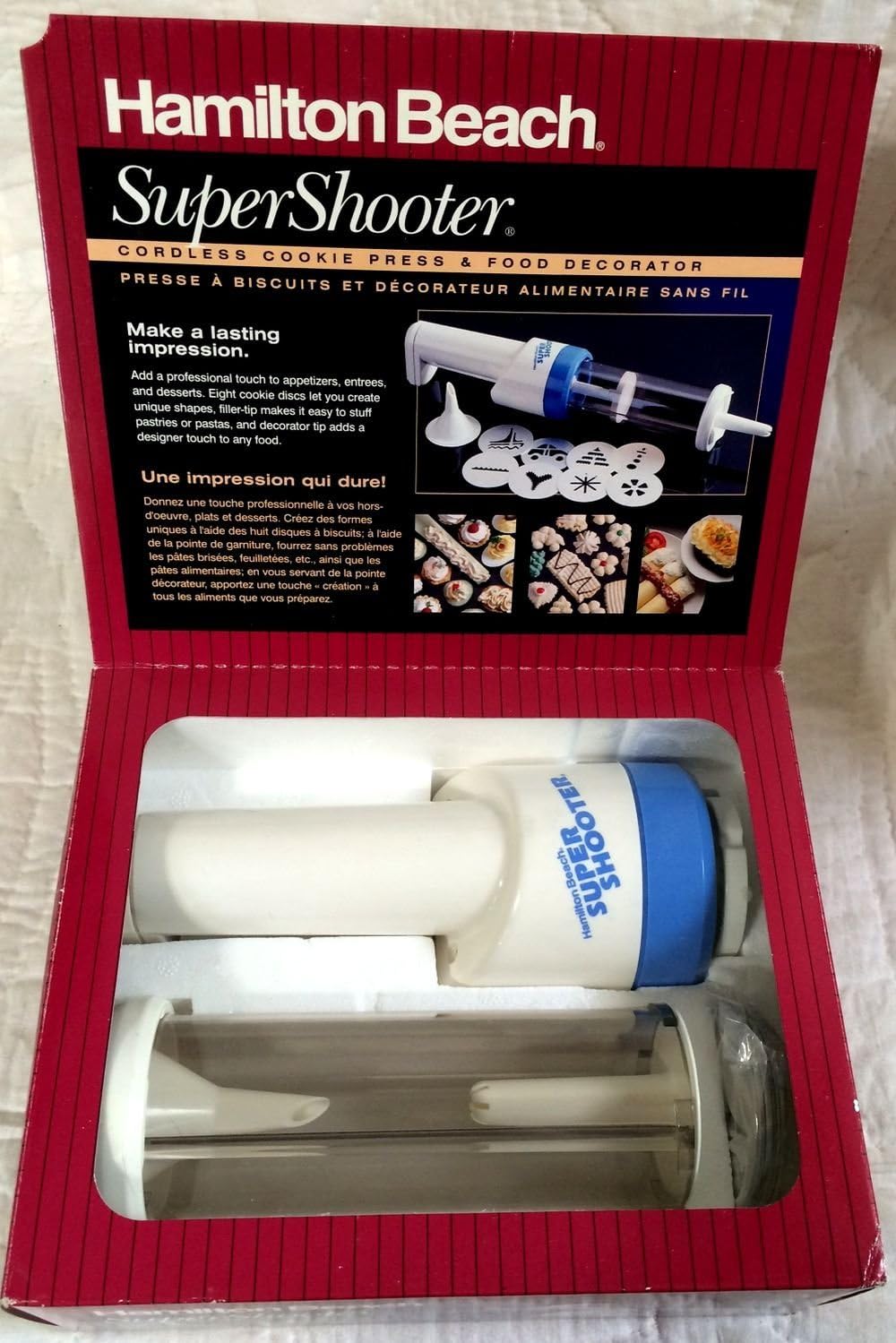 REPLACEMNET FOR Super Shooter Cookie Press & Food Decorator by Hamilton Beach