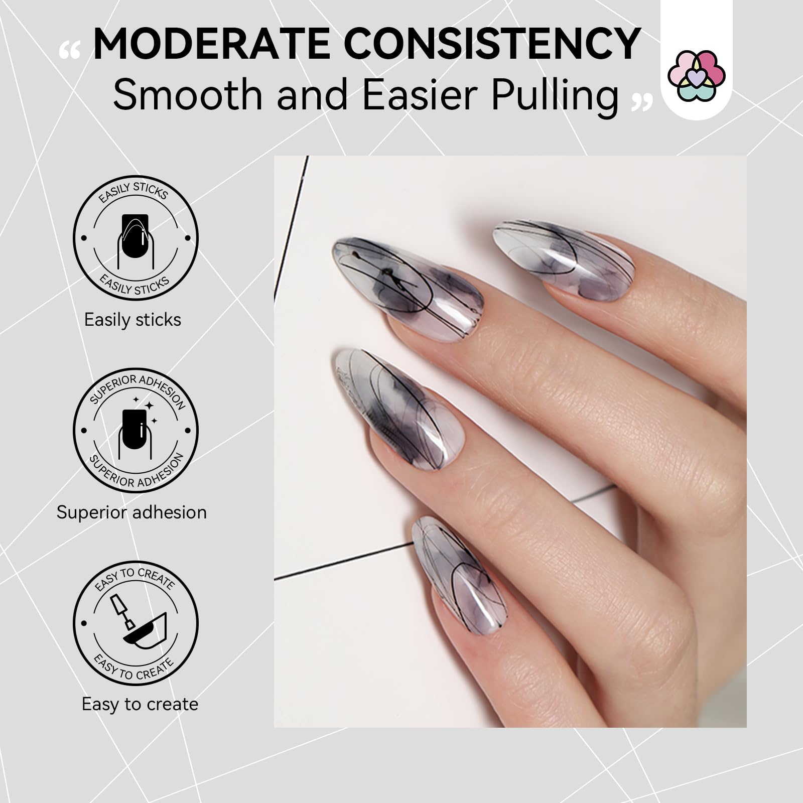 Amazon.com : SAVILAND 2 PCS Spider Gel Set: Black & White Spider
