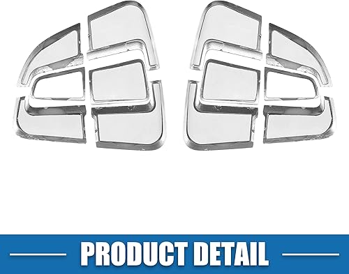 Miniatura 5 de A ABSOPRO Adhesivos para botón de volante de automóvil decoración de botón interior para Mercedes Benz GLA CLA GLS GLE CLS SL a B C tono plateado