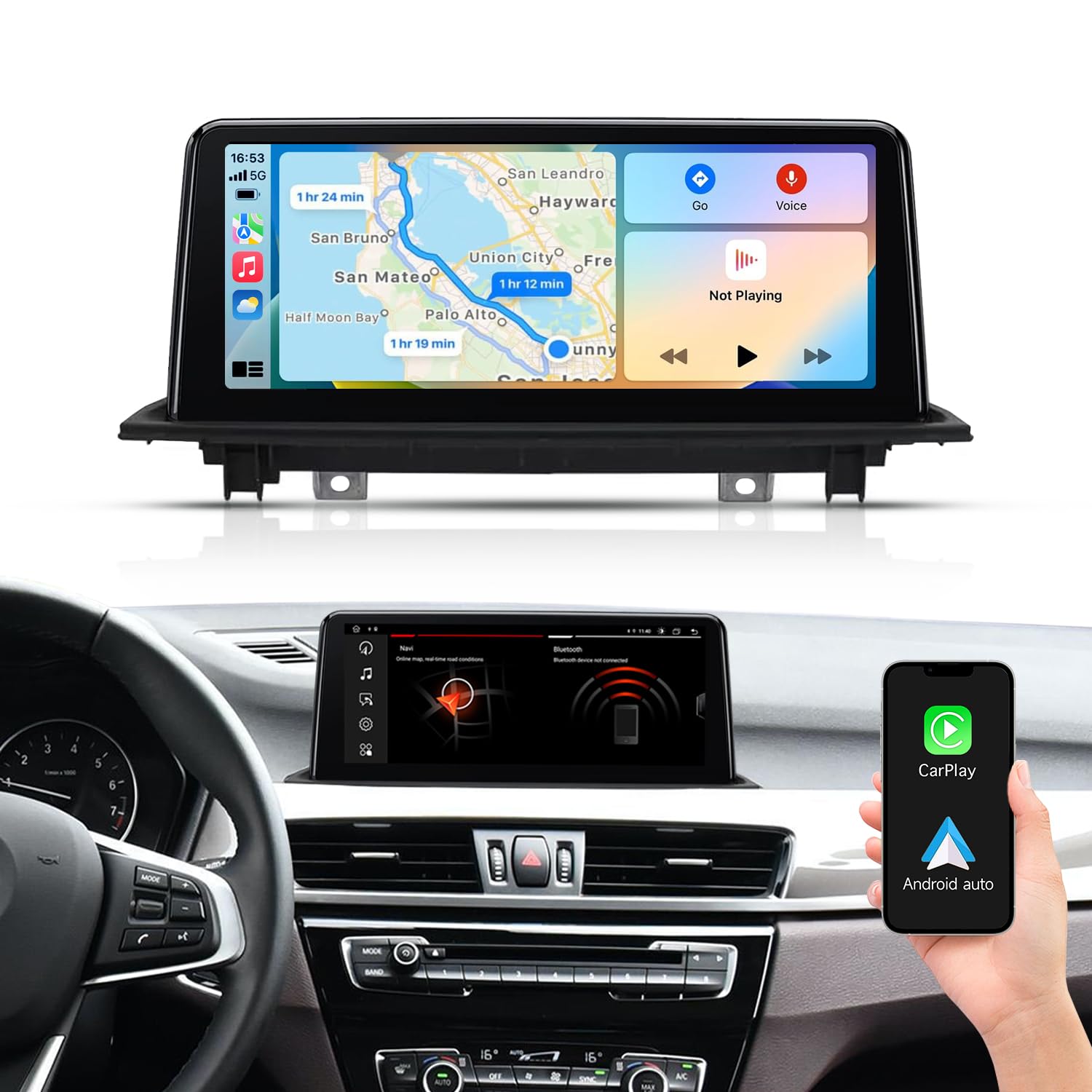 Amazon.com: 10.25 Inch Linux Screen Android AUTO Wireless