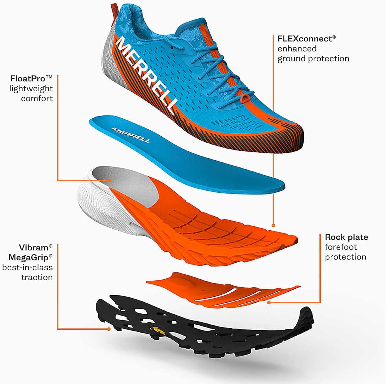 Merrell Men's Yokota 2 Waterproof Hiking Shoe