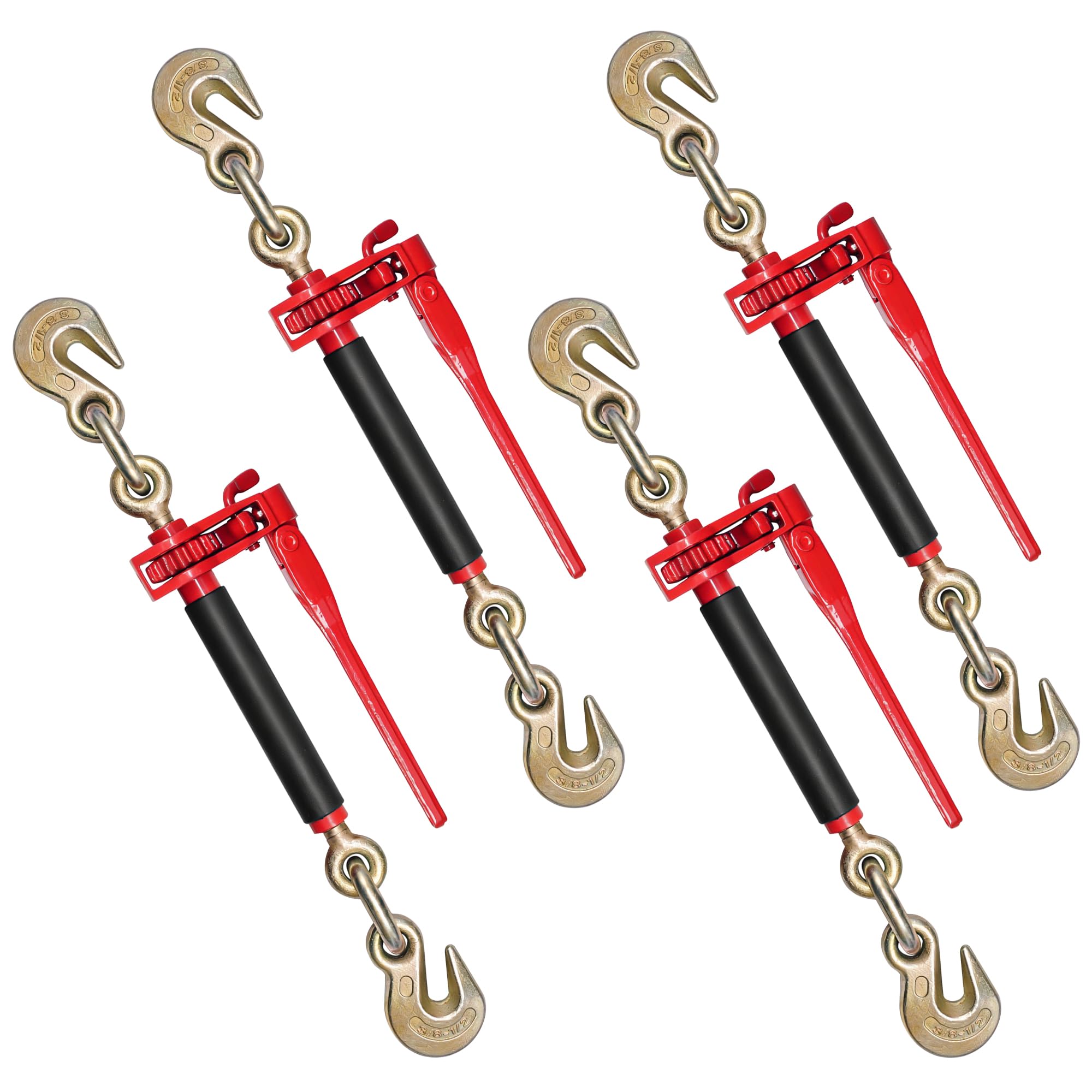Heavy Duty Ratchet Chain Binder - 4 Pack -12