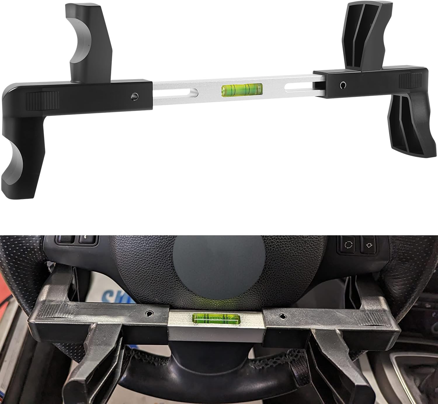 Camoo Steering Wheel Level Alignment Tool for Most Steering