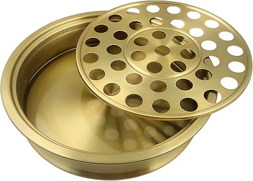 Miniatura 2 de Communion Ware - 2 bandejas para servir vino santo con tapa y 2 platos apilables para pan con tapa + 80 tazas, acero inoxidable (latóndorado)