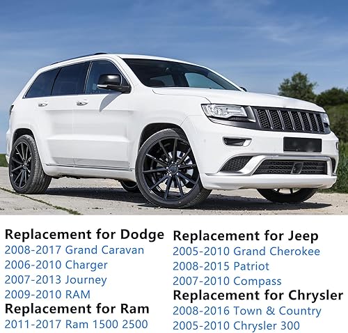 Miniatura 16 de Kit de boquillas para limpiaparabrisas - Boquilla rociadora de parabrisas para Chrysler Dodge ram, kit de manguera de boquilla para limpiaparabrisas