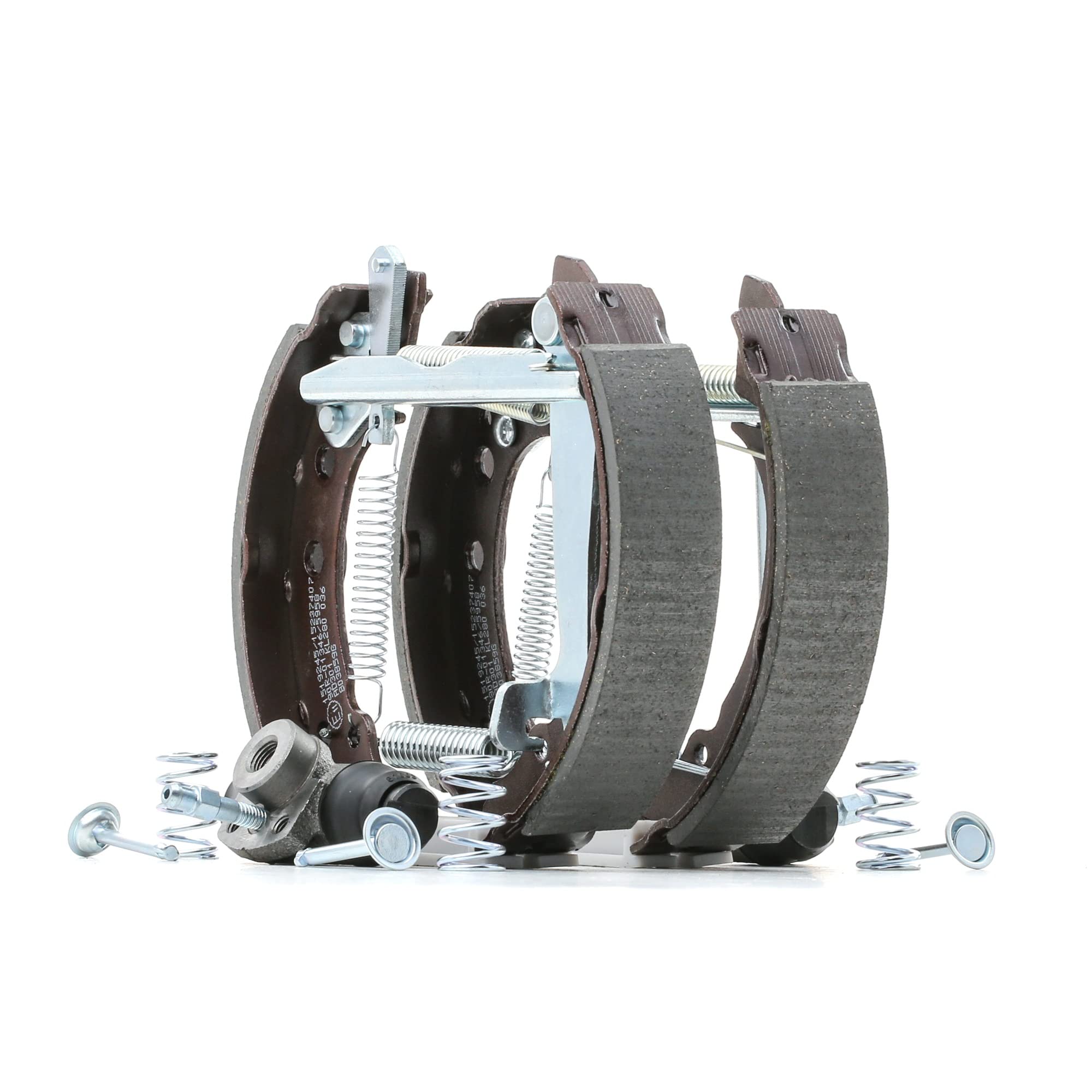 RIDEX 3859B0012 Kit frenos disco de tambor Trasero con cilindro de freno de rueda con accesorios Compatible con VW Lupo/Lupo 3L 6X1, 6E1
