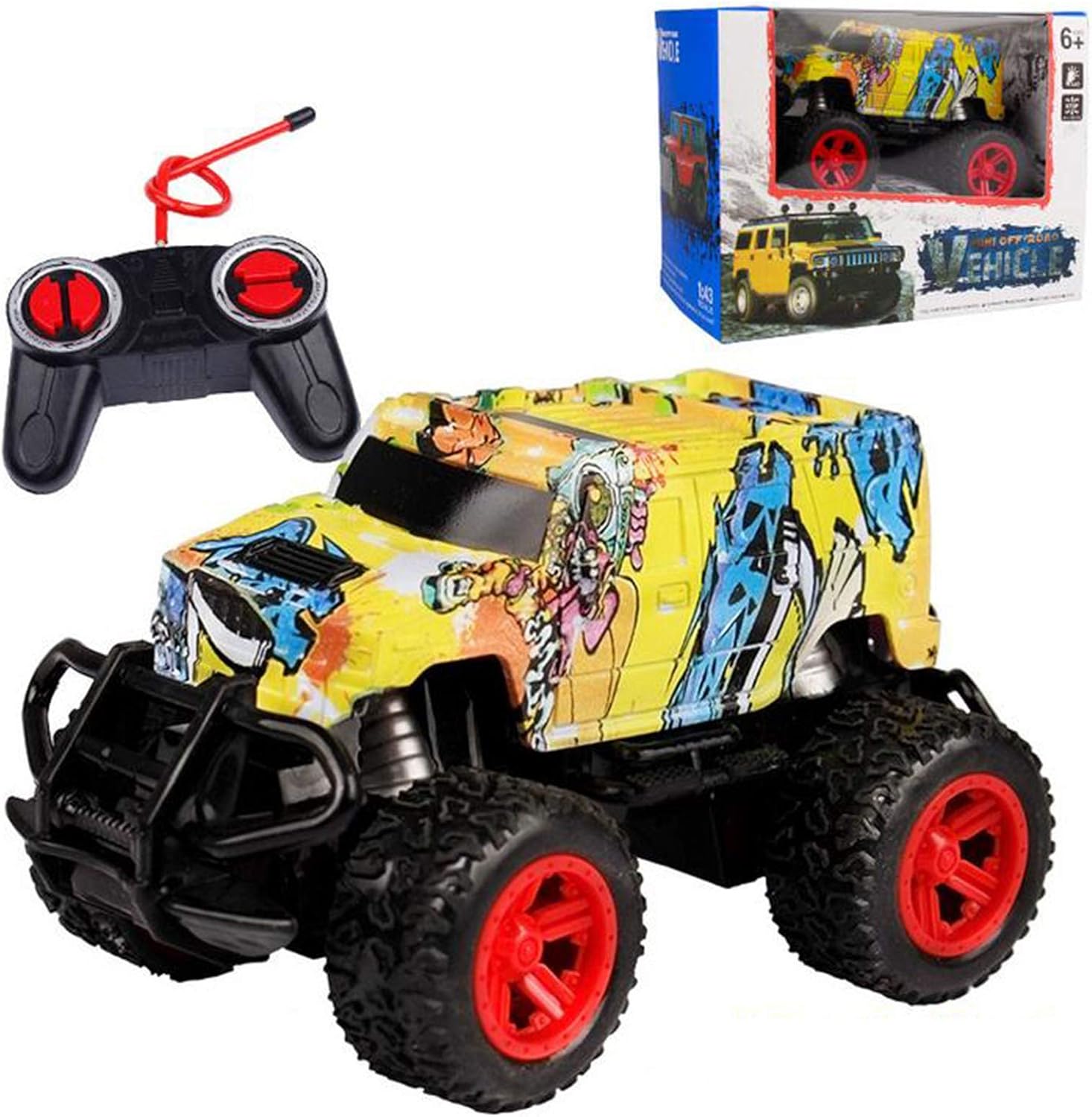 RC Cars Toy Cars for 1+ Year Old Boys Girls, Wireless Four