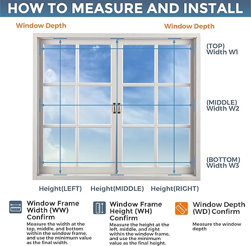 Miniatura 5 de Hidoll Persianas enrollables automáticas motorizadas funcionan con Alexa eléctricas, opacas (blanco, 34 pulgadas de ancho x 72 pulgadas de alto),