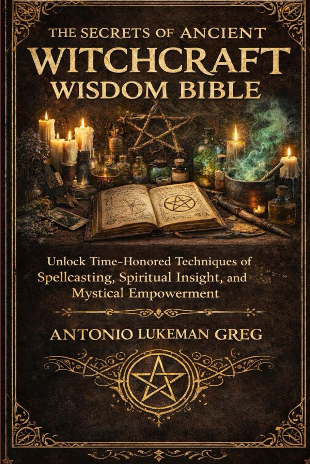 THE SECRETS OF ANCIENT WITCHCRAFT WISDOM BIBLE: Unlock Time-Honored Techniques of Spellcasting, Spiritual Insight, and Mystical Empowerment