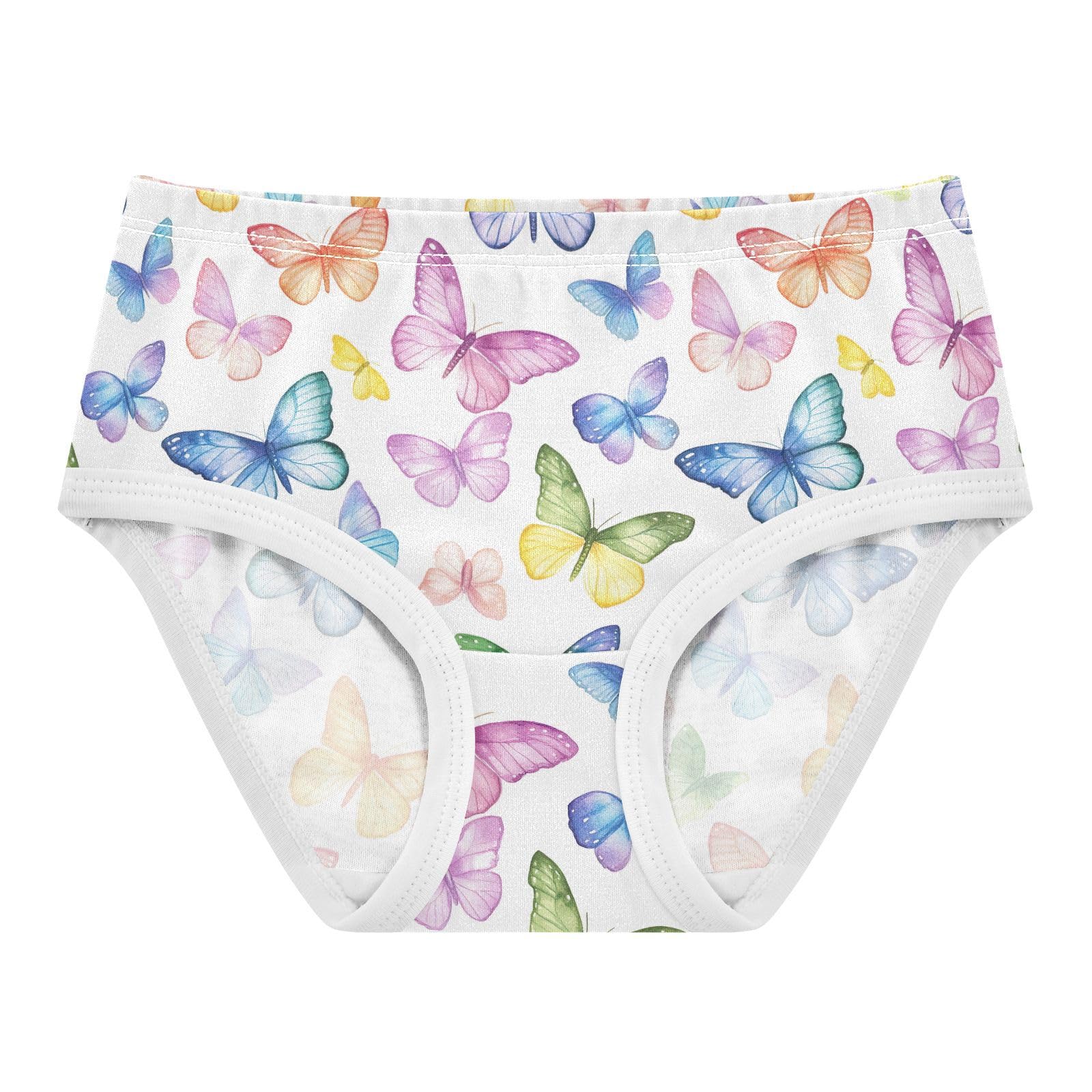 Pink Blue Butterfly Toddler Girlss Underwear 2T 202b7082