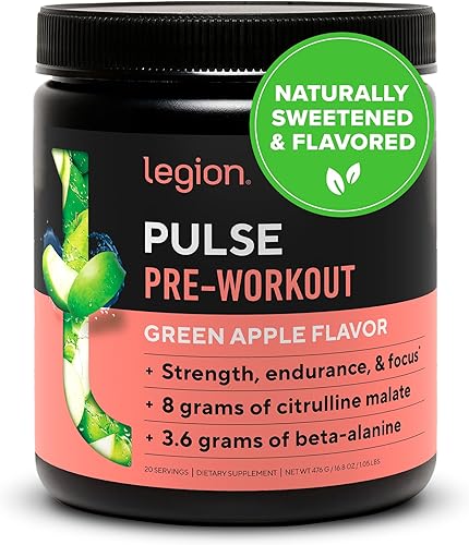 Vista 31 de LEGION - Bebida preentrenamiento de óxido nítrico natural para aumentar la energía, sin creatina, endulzada naturalmente, beta alanina, citrulina