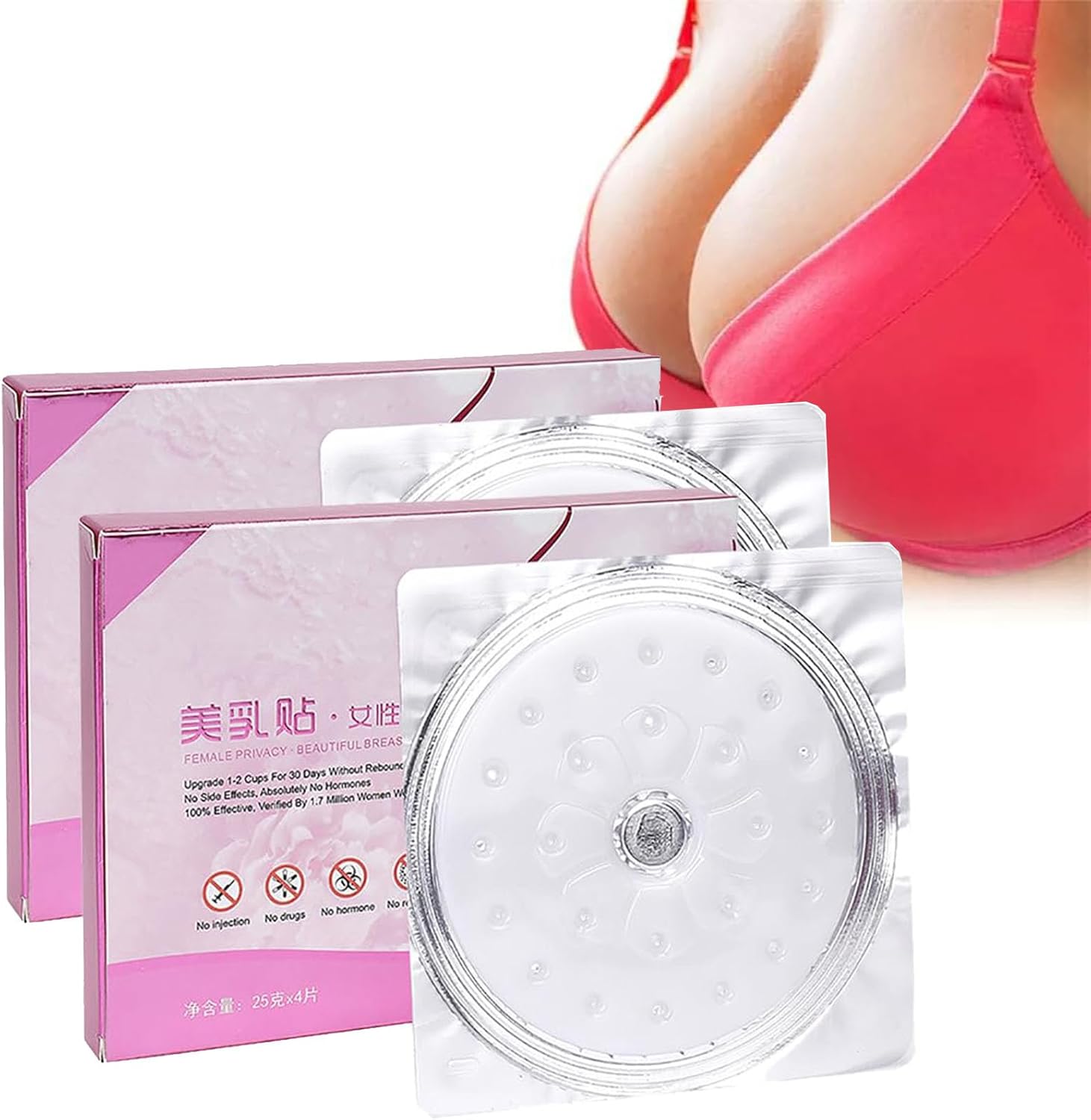 Breast Enhancement Upright Lifter Enlarger Patch, Breast Enhancement