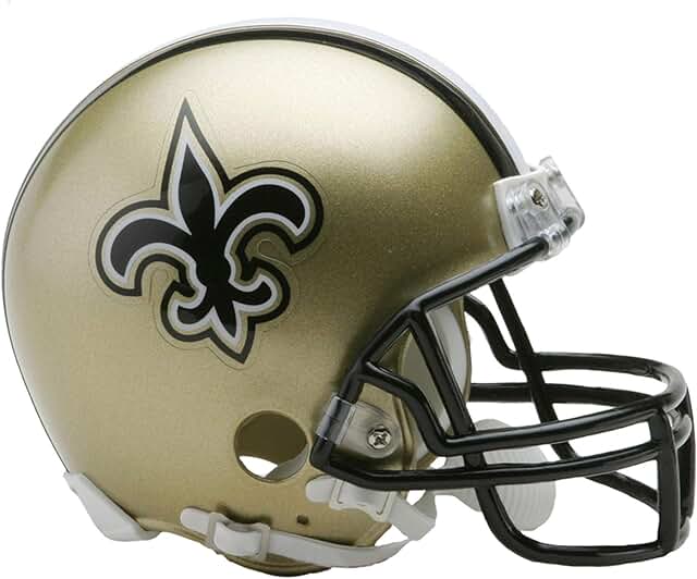 saints football helmet