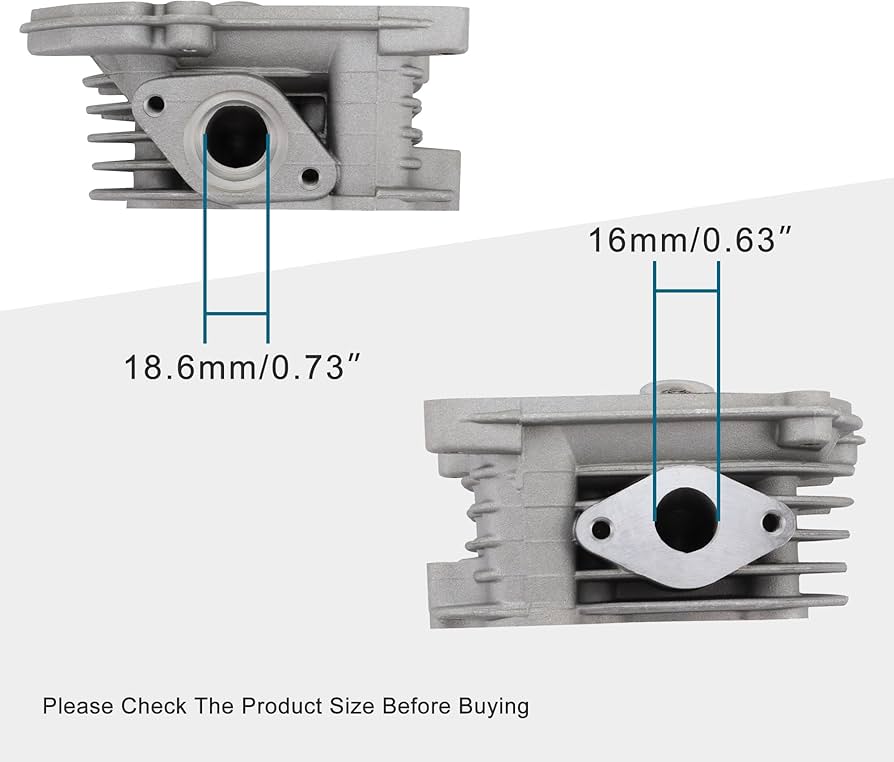 Amazon.com: GOOFIT 39mm Cylinder Head with 64mm Valve for 4 Amazon.com: GOOFIT 39mm Cylinder Head with 64mm Valve for 4