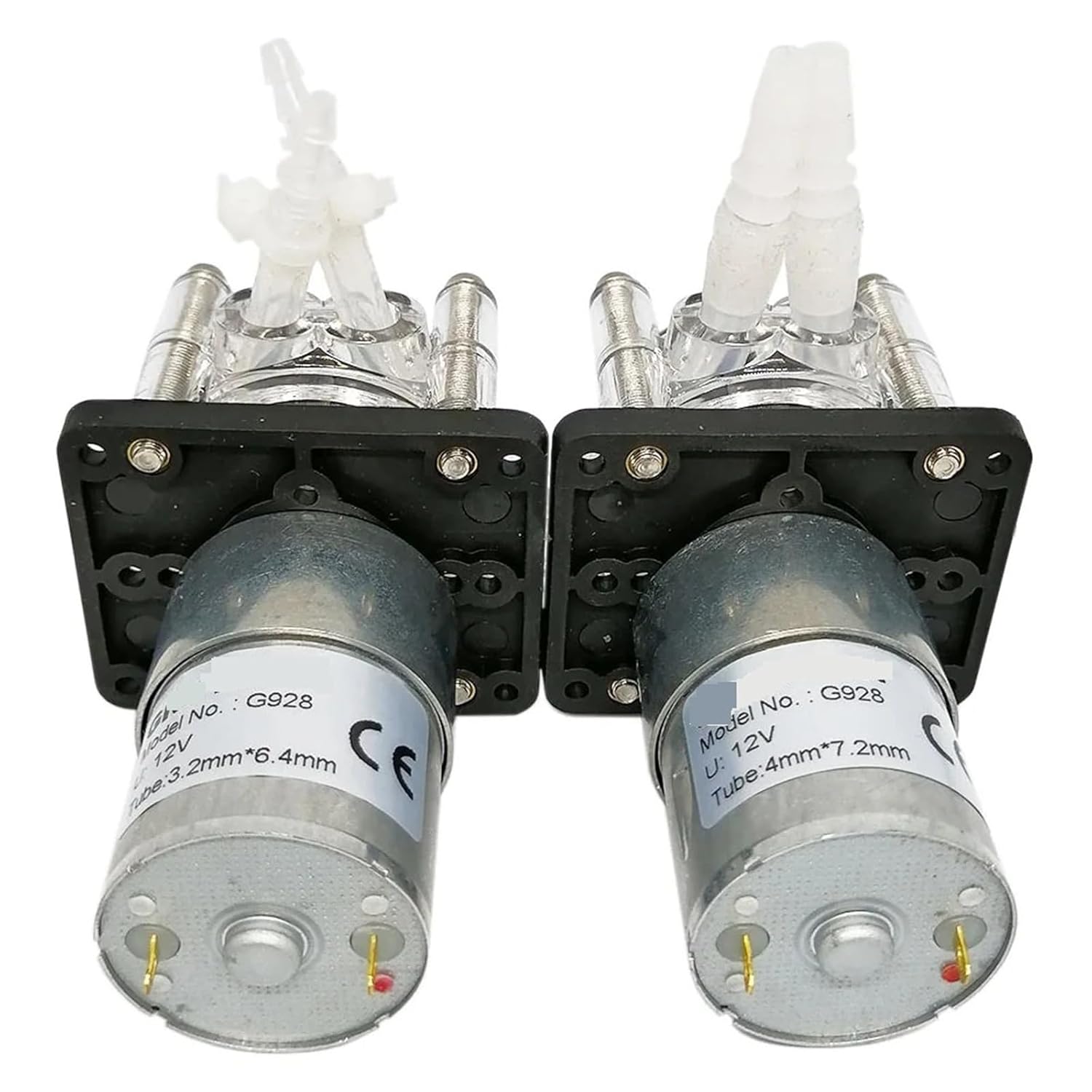 Peristaltic Pump Water Pumping 200ml/min 300ml/min Electric Rotary 1Pcs(200ml per Minute,12V)