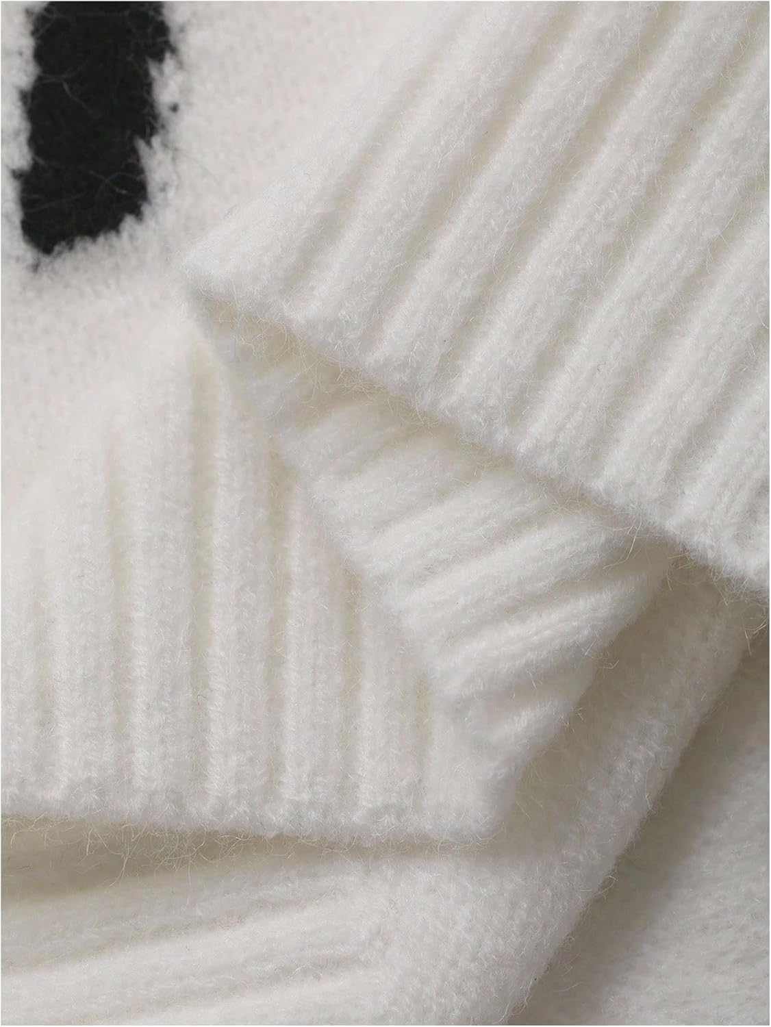 Women's Bow Sweaters Crew Neck Long Sleeve Jumper Knit Sweater Pullover Tops - Image 5