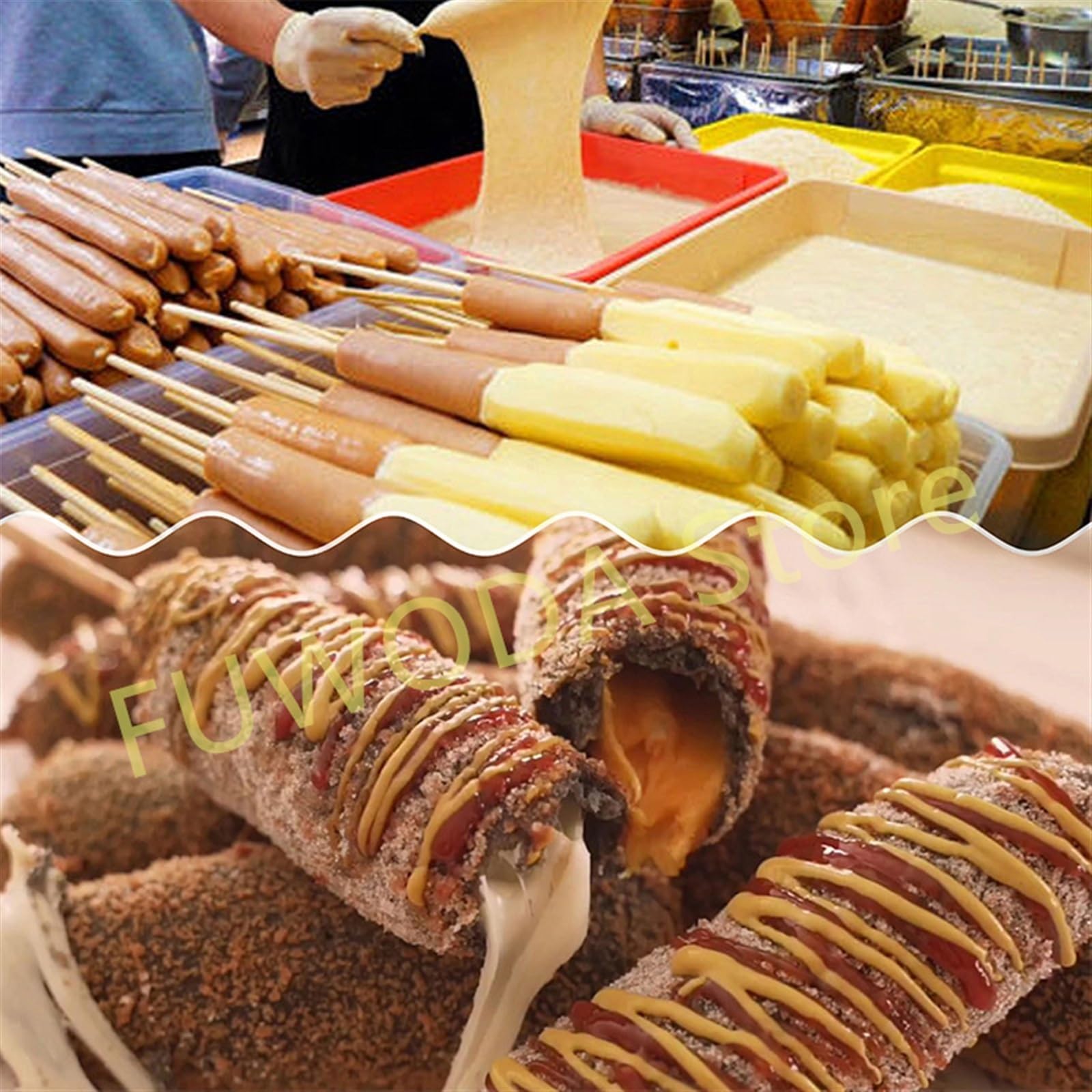 Frytkownice, 26L handlowa elektryczna frytownica do sera i hot dogów głęboka frytkownica olejowa komercyjna maszyna frytek domowych
