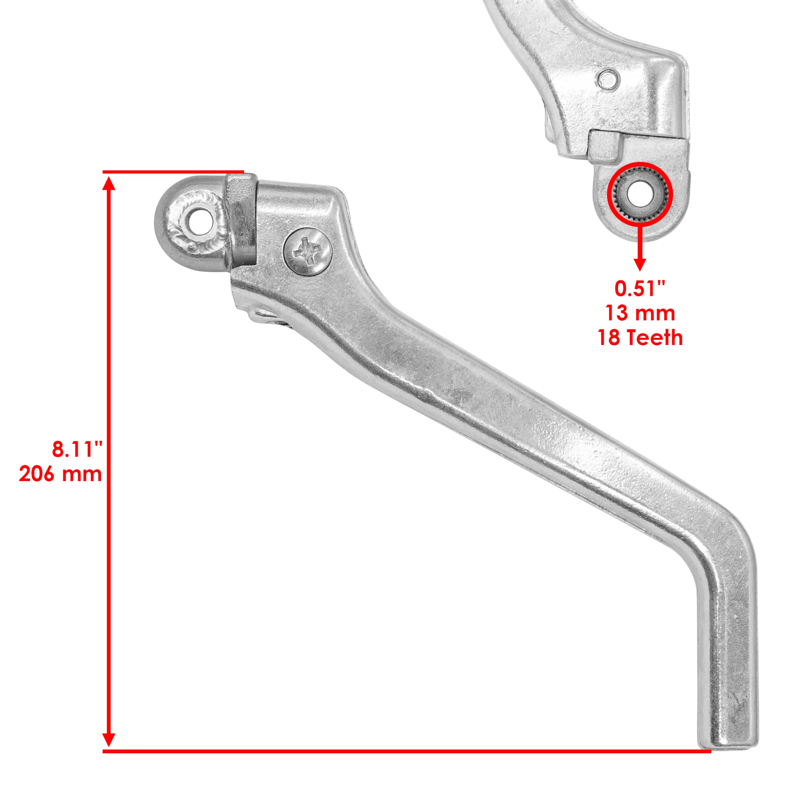Dirt Bike Caltric Lever Replacement For 2004 Kawasaki KX250F... Kick Start - Foto 6