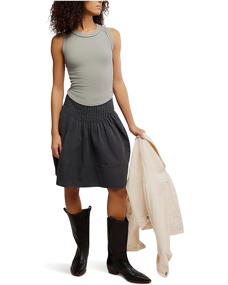 Free People Peyton Pintuck Midi Skirt - #5 of 5