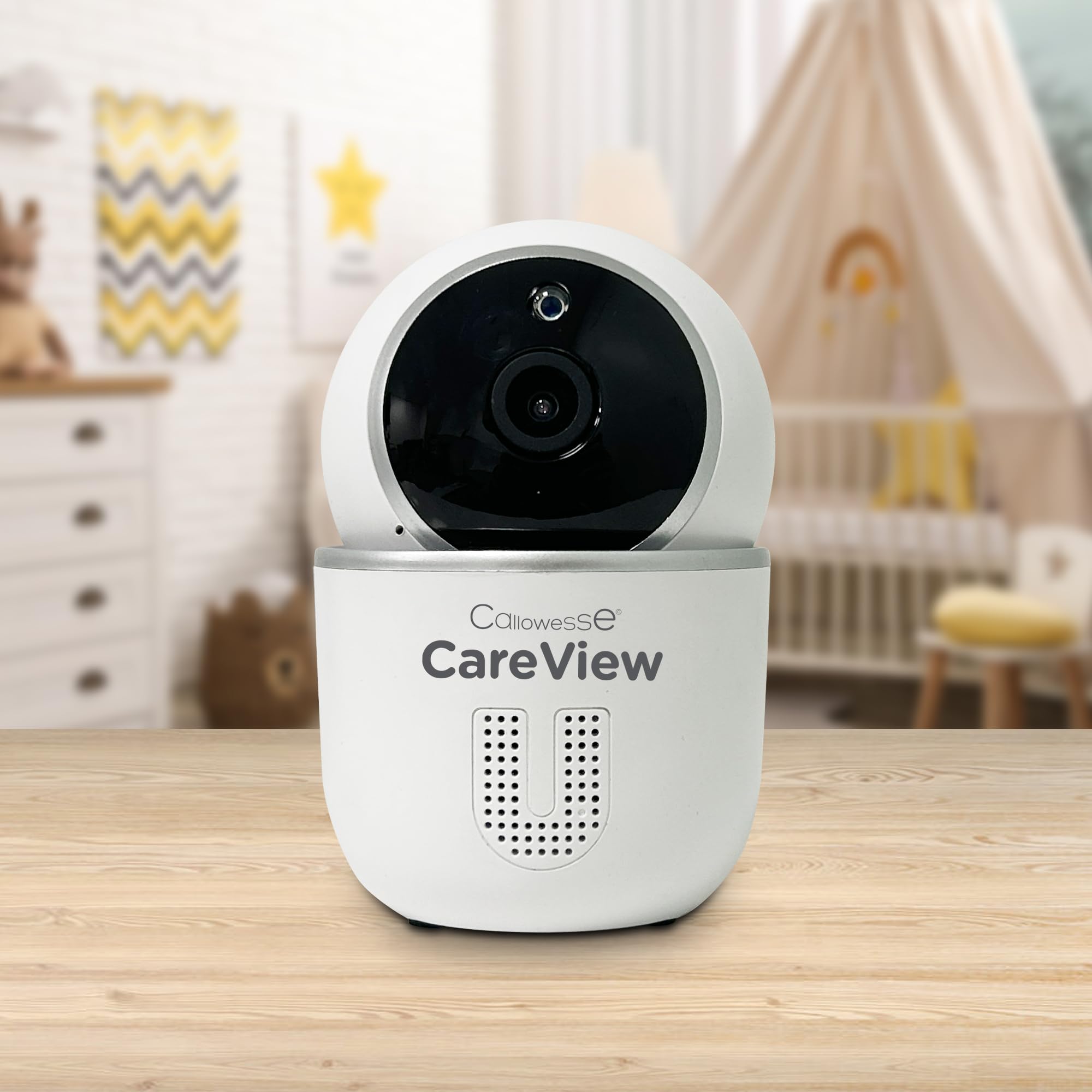 Callowesse Baby Monitor, Digital Video, 2.8″ Screen, CareView, White - Image 4