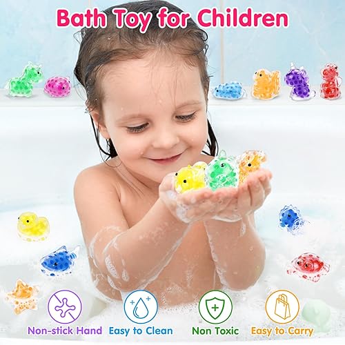 Miniatura 8 de FLY2SKY 53 piezas Kawaii Squishies de recuerdos de fiesta para niños, animales de juguete Mochi Squishy Juguetes Fidget Mini juguetes para apretar