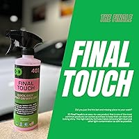 Vista 2 de 3D Final Touch Spray de Detalle Rápido - Fácil de Aplicar con Spray y Limpiar, Brillo de Sala de Exposición 16 oz.