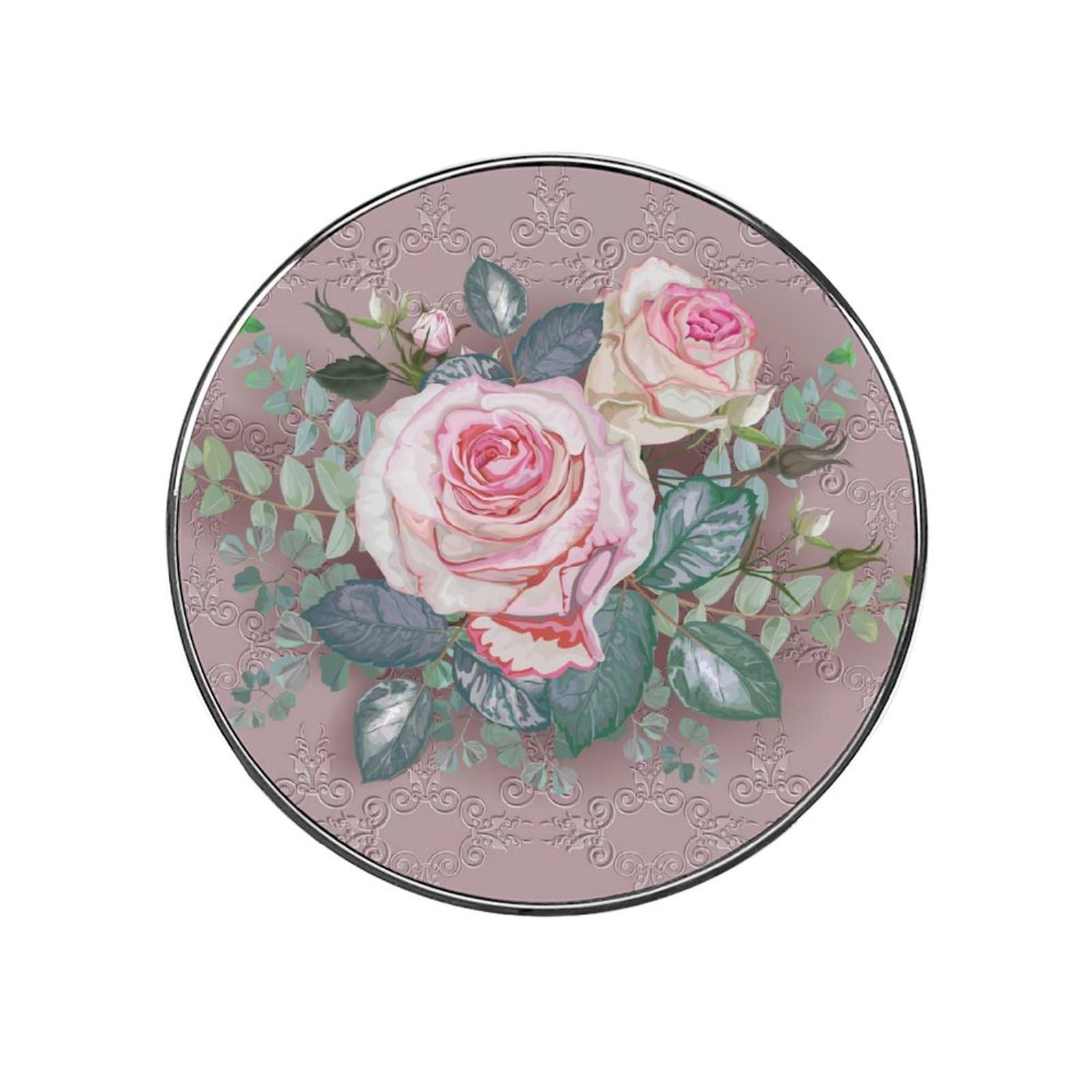 Pink Rose Magnets For Fridge Kitchen Decoration For Refrigerators Whiteboards