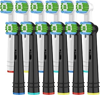 Replacement Toothbrush Heads Compatible with Oral B Braun, 12 Pack Electric Toothbrush Heads Brush Heads Refill for Oral B 7000/Pro 1000/9600/ 500/3000/8000