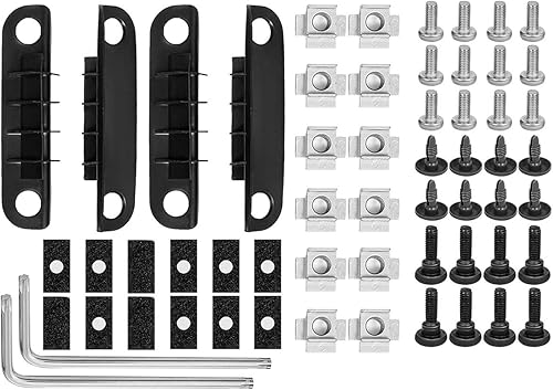 Miniatura 7 de ANTS PART 4 rieles laterales de portaequipajes  barras transversales para Mazda CX-5 CX5 2017-2022 kit de aluminio negro