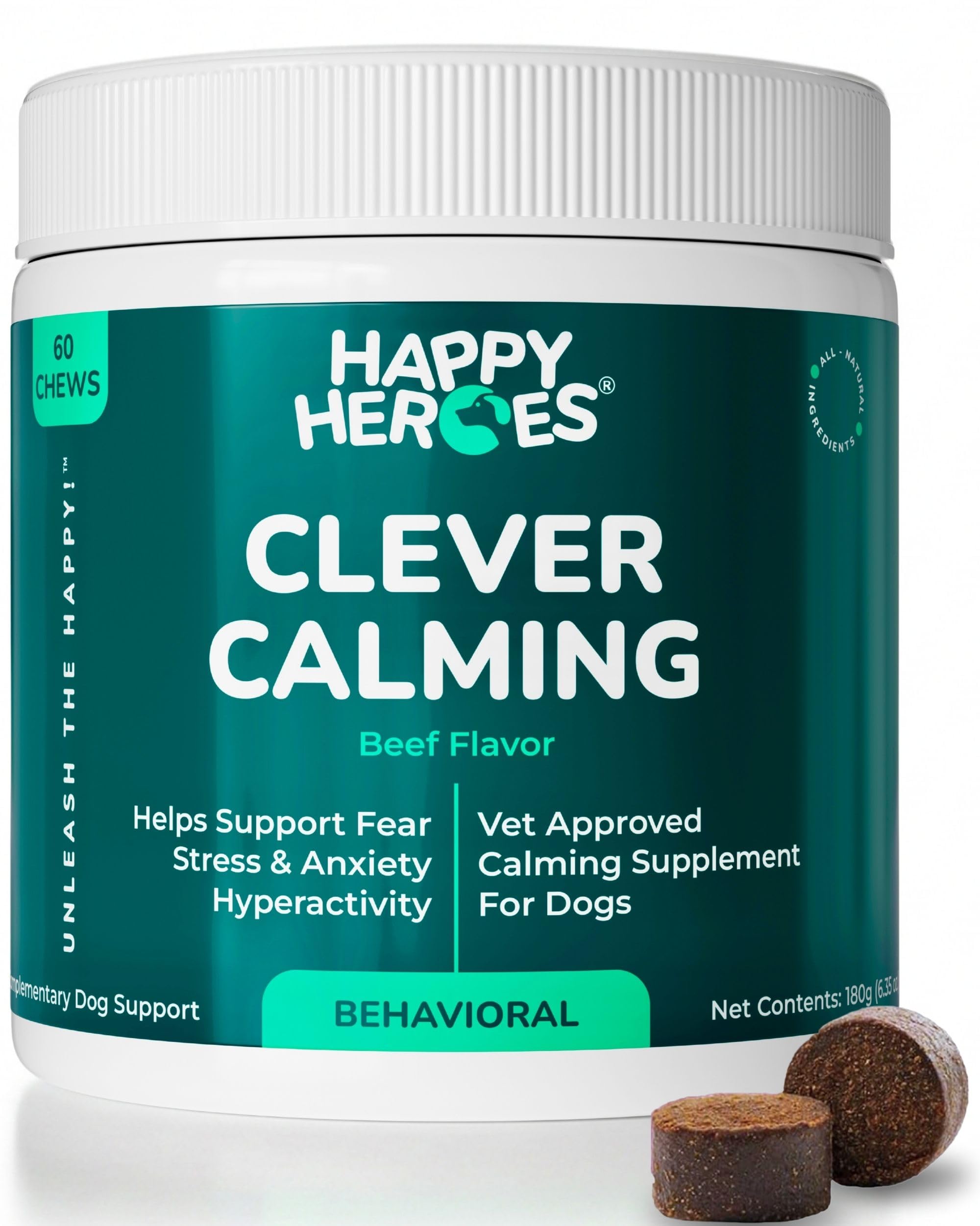 Clever Calming Chews Happy Heroes