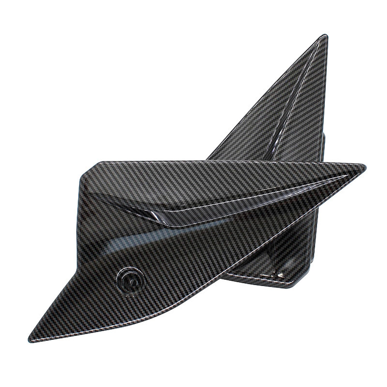 Juego de protectores de carenado de panel lateral trasero negro para motocicletas MT-09 FZ-09 2014-2020, paneles de cuerpo de placa de protección de plástico para motocicletas