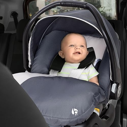 Miniatura 22 de Baby Trend Ally - Sistema de transporte de asiento de automóvil para bebé recién nacido con arnés y funda extra acogedora para bebés de hasta 35