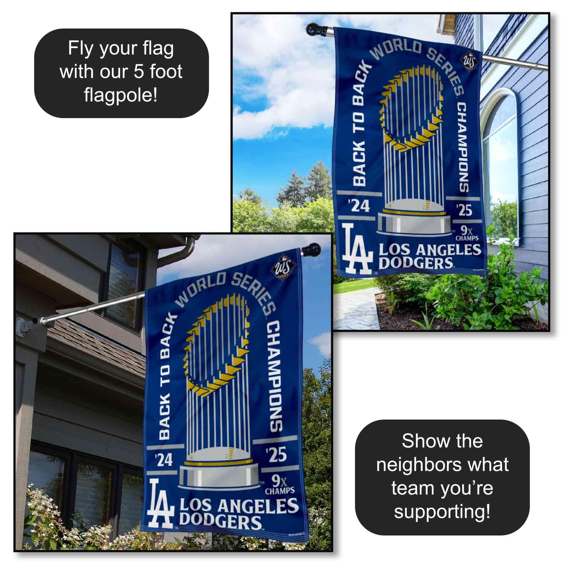 Amazon.com : Los Angeles Dodgers 2025 Back to Back World Champions