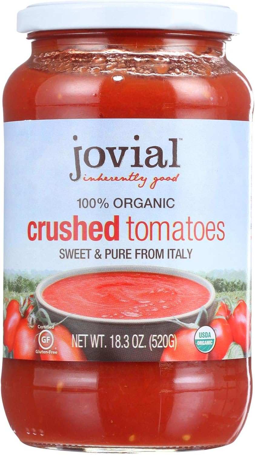 Jovial Tomatoes Organic Crushed 18.3 oz case of 6