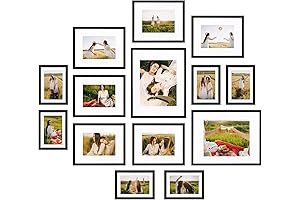 Giftgarden Artistic Picture Frame Sets: Showcase Your Memories