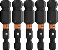 Vista 8 de Punta de Impacto de Cabeza Hexagonal de 2mm con Extremo en Bola - Puntas de Tornillo Allen de Railer. Puntas Hexagonales de 1/4 de Pulgada