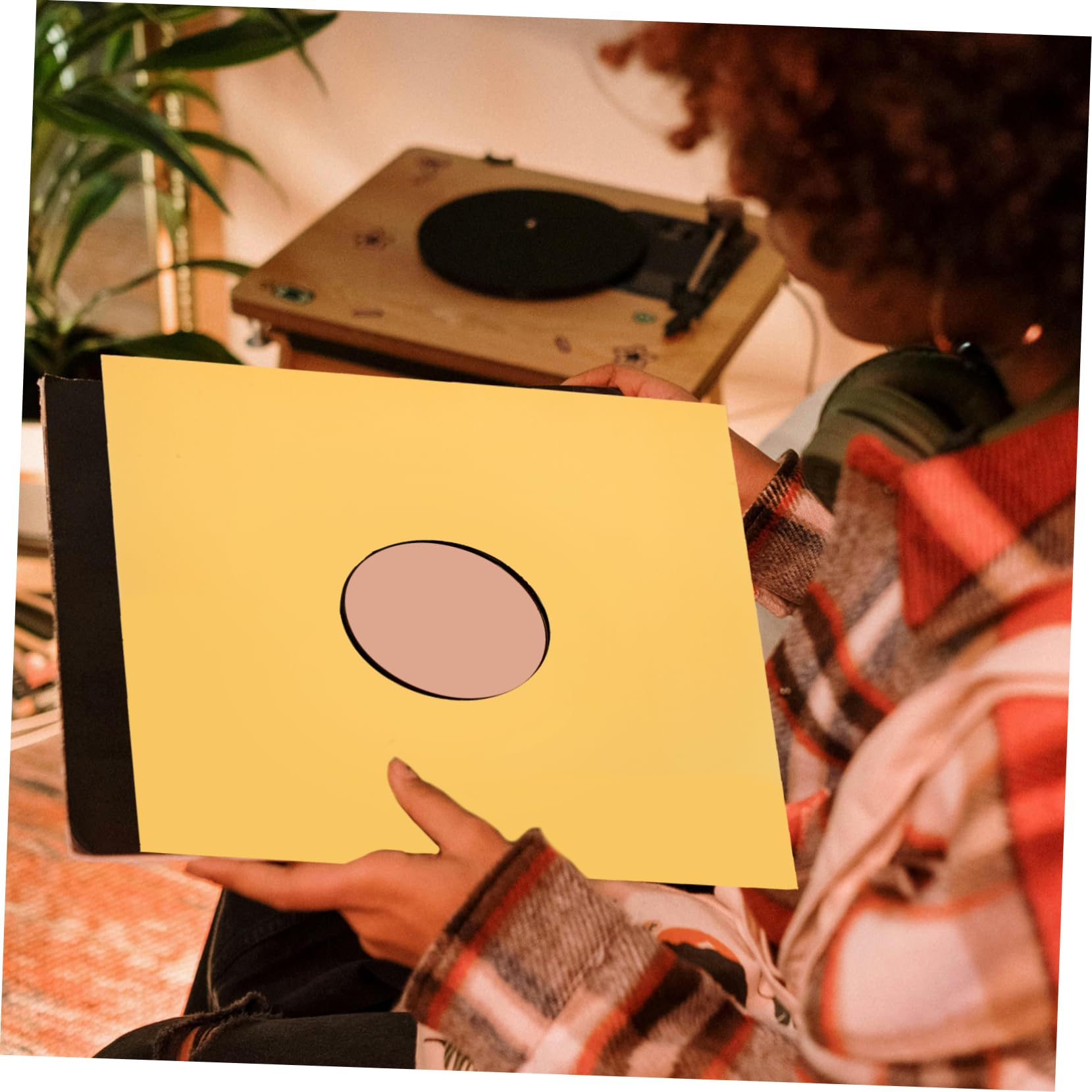 Alasum 40piezas Fundas para Discos De Vinilo De Antiestáticos y Resistentes para Álbumes para Coleccionistas De