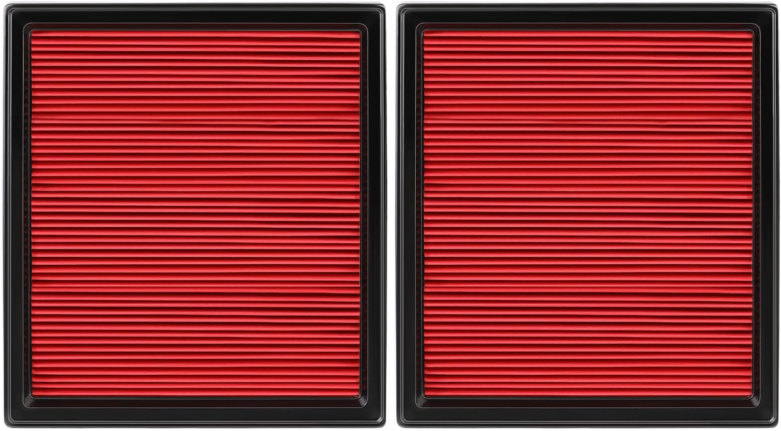 AUTOKAY 2pcs Engine Air Filter 16546JK20A Fit for Nissan 370Z 350Z Infiniti QX50 Q40 Q60 EX35 EX37 G37 G35 G25