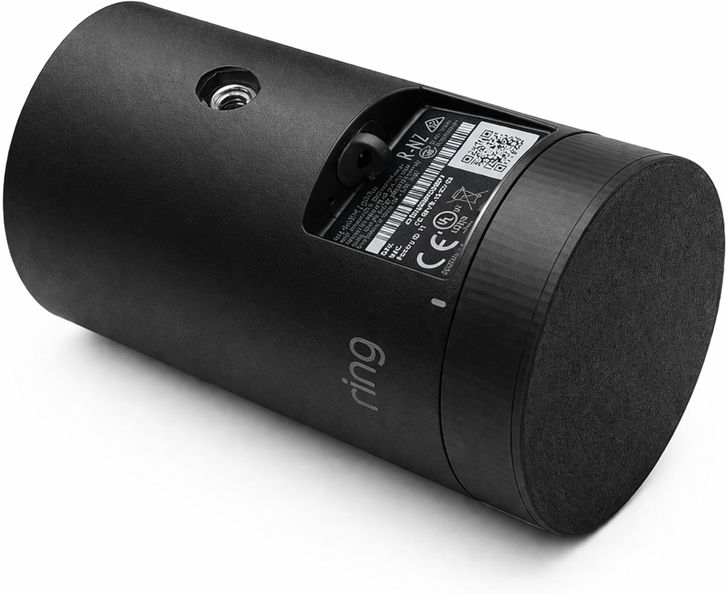 Battery Door Cover for Ring Outdoor Cam fit Both Stick up & Plus Camera - Black