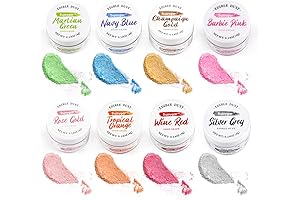 Cool Cake Decorating Ideas Videos Result in Beautiful Cakes with Sujoygar's Edible Glitter Set