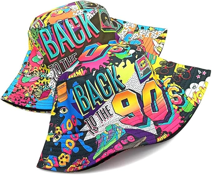JJDreams Trendy Zomerhoed voor Vrouwen Mannen Tieners Vissershoed Dubbelzijdige Paddenstoel Hoed Zon Wandelen Strand Buiten, B4. wit en zwart, 55/58 cm