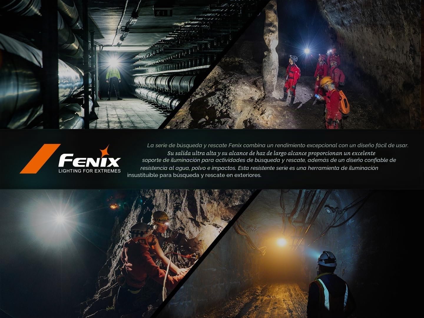 fenix HP35R, linterna frontal recargable ultra potente | 4000 lúmenes | 450 m | 500 horas máximo | Cómoda diadema ancha | Batería de 10,000 mAh con cable de extensión | Luz trasera roja de seguridad |