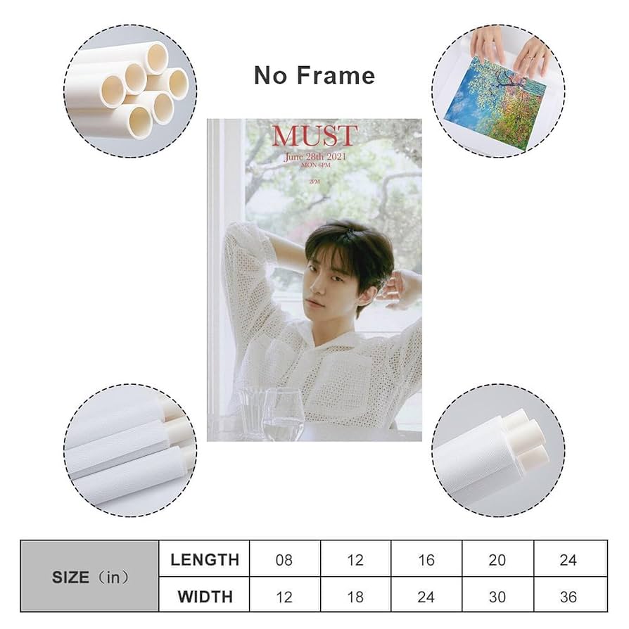 2PM ジュノ アートボード Amazon｜JunHo ジュノ 2PM トゥーピーエム MUST Bandキャンバス