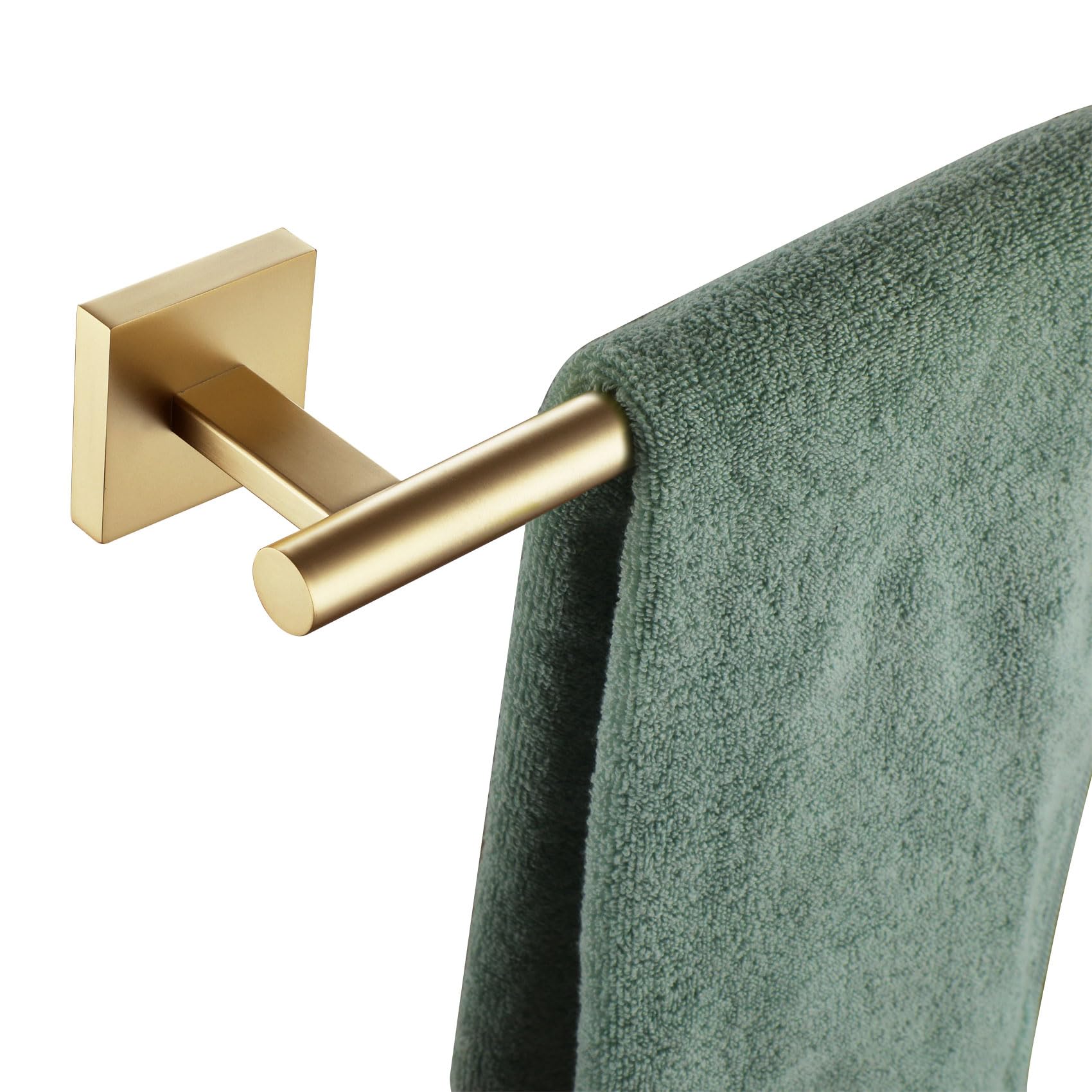 KOKOSIRI Towel Bar Bathroom Towel Holder for Bath Kitchen Cabinet Towel Rails 20 Inch Brushed Gold Stainless Steel B4005BG-L20Recycled Claim Standard Blended